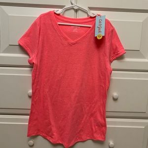cat and jack pink sparkle shirt